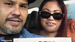 I crave joequeen84's big ass amateur Latino couple fuck