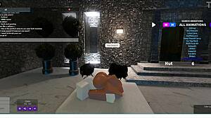 me dejo follarla un largo rato roblox game play