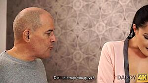 daddy4k teen brunette sensually fucked by mature black guy