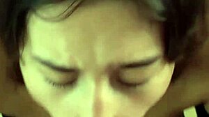 horny lil 18yo brunette suckin balls deep... petite latina big tits deepthroat rimjob mouth fuck!