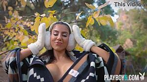 Curvy Arab MILF Lena Exposes Naked Big Tits