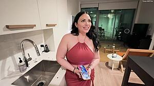 moms wild friend mandi may rides my young cock begging for hot cum