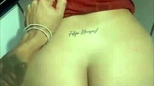 CURVY BRAZILIAN MAID in SHORT DRESS BENT OVER for FAT COCK DOGGY POUNDING