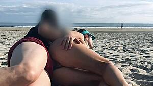 Brutal Outdoor Anal Creampie Pains Big Ass MILF Publicly