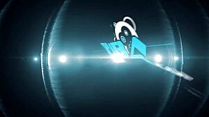 blonde babe sucks big cock in cage hard