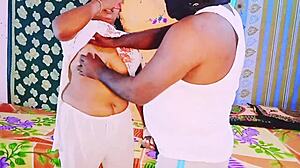 indian stepdaughter fucks stepdad with dirty telugu talk