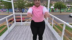 From strangers jogging to bed partners, her juicy curves shake wildly