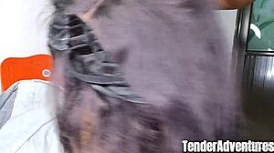 big booty milf filled deep with throbbing black cock