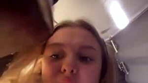 omg fucking this bbw teen in public close up shaved pussy cums hard 😍💦