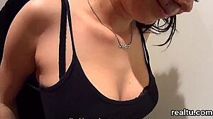 adorable czech teen seduced in store then pov drilled hard