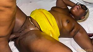EBONY Big Ass Ikotun Student FUCKS Compound Next Door Neighbor