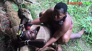 hunter bangs king's wife outdoors