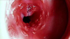 her anus explodes in big orgasm moaning wildly as sperm floods deep