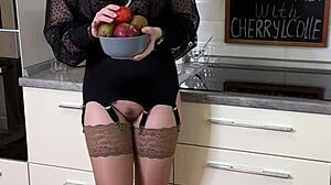 i'm EATING BREAKFAST with cherrylcolle's big ass and tits
