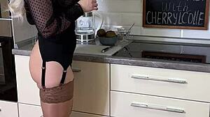 i'm EATING BREAKFAST with cherrylcolle's big ass and tits