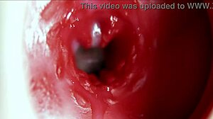 her anus explodes in big orgasm moaning wildly as sperm floods deep