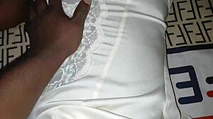 stepsister bends over sleeping in panties