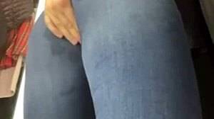 omg fucking this bbw teen in public close up shaved pussy cums hard 😍💦