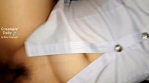 thai college girl trades pussy creampie for passing her f grade