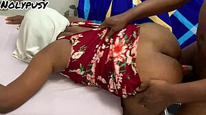 My girlfriend moans loud in homemade doggystyle, her juicy natural tits bouncing wildly