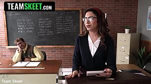 master catches girls then fucks tight pussies threesome