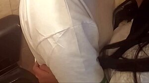 fucked my 18yo classmate in pe uniform bathroom recess