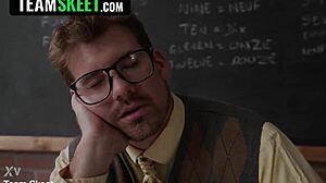 master catches girls then fucks tight pussies threesome