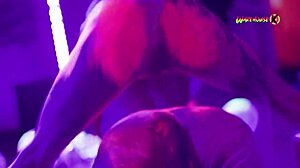 Neon Party Girls Fuck Scream in Pleasure!