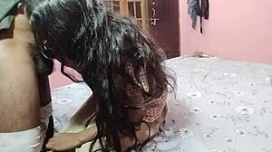 First time fucking cute stepbrother's massive cock