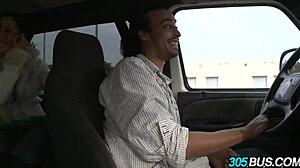 bold beauty seductive muse teens fucked hard in bus car public for cash humiliation