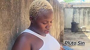 benefits of living next to ebony neighbors flashing wet pussies outdoors