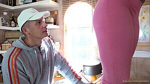 stepsister accidentally impaled on hard dick taboo suck