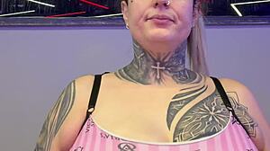 New Year Gym Training with Vibrator in Pussy Cumming Dripping Legs Wet