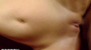 blonde big tits milf rides cowgirl then doggy for hot cum on ass