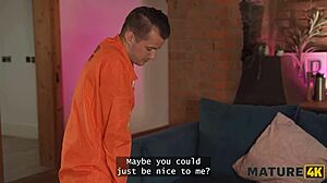 mature milf neighbor horny fucks robber cock