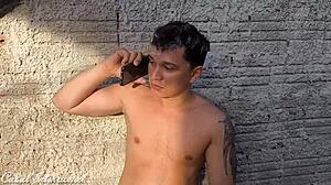 Garage Fuck: She Couldn't Wait, Too Horny for Bed!