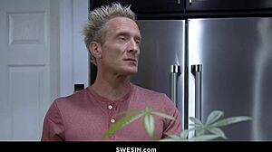 big boob babysitter callie black fucks clarke kent sideways