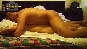 hot 18+ pinay teen mommy squirts from shaved tight pussy machine fuck