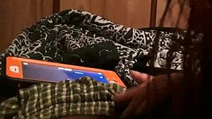 narrative of brunette destroying fat interracial cock with deepthroat skills