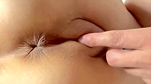 Amateur shaved pink pussy close-up 284 days post-virginity loss