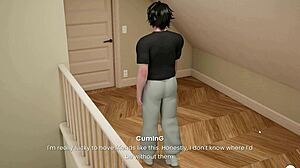 goth roommate's first porn taboo hentai mansion days ep 4?