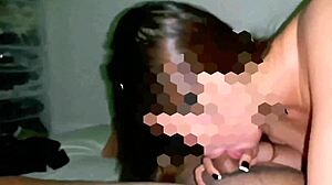 Horny Wife Begs for Creampie But Rules Say No Cumming Inside Her Tight Asian Pussy!