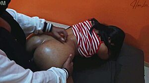 Feeling My Huge Cock Makes Shy Stepsis Wild With Passion