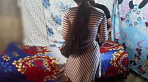 Big Ass Ex-Girlfriend in Sexy Dress Takes Boyfriend's Doggy Pounding!