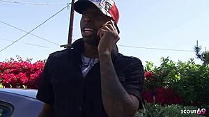 black wife with huge ass seduces big dick boy while hubby's away