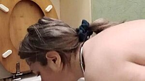 Humiliated Slave Maid Licks Toilet In Public Humiliation