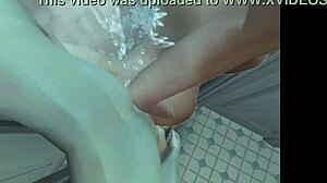 romantic leather showers ignite sexual fantasy with latina in ep11