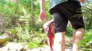 i LICK ALL sugardaddy CUM off his COCK beach after hike