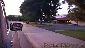 18-Year-Old Krystal Blows with Big Tits and Innocent Charm