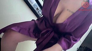 Man of the house? Stepmom's huge natural tits need your cum now